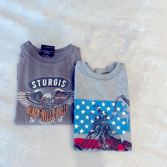 HarleyDavidson Shirts & Tops Kids Motorcycle Fans Harleydavidson
